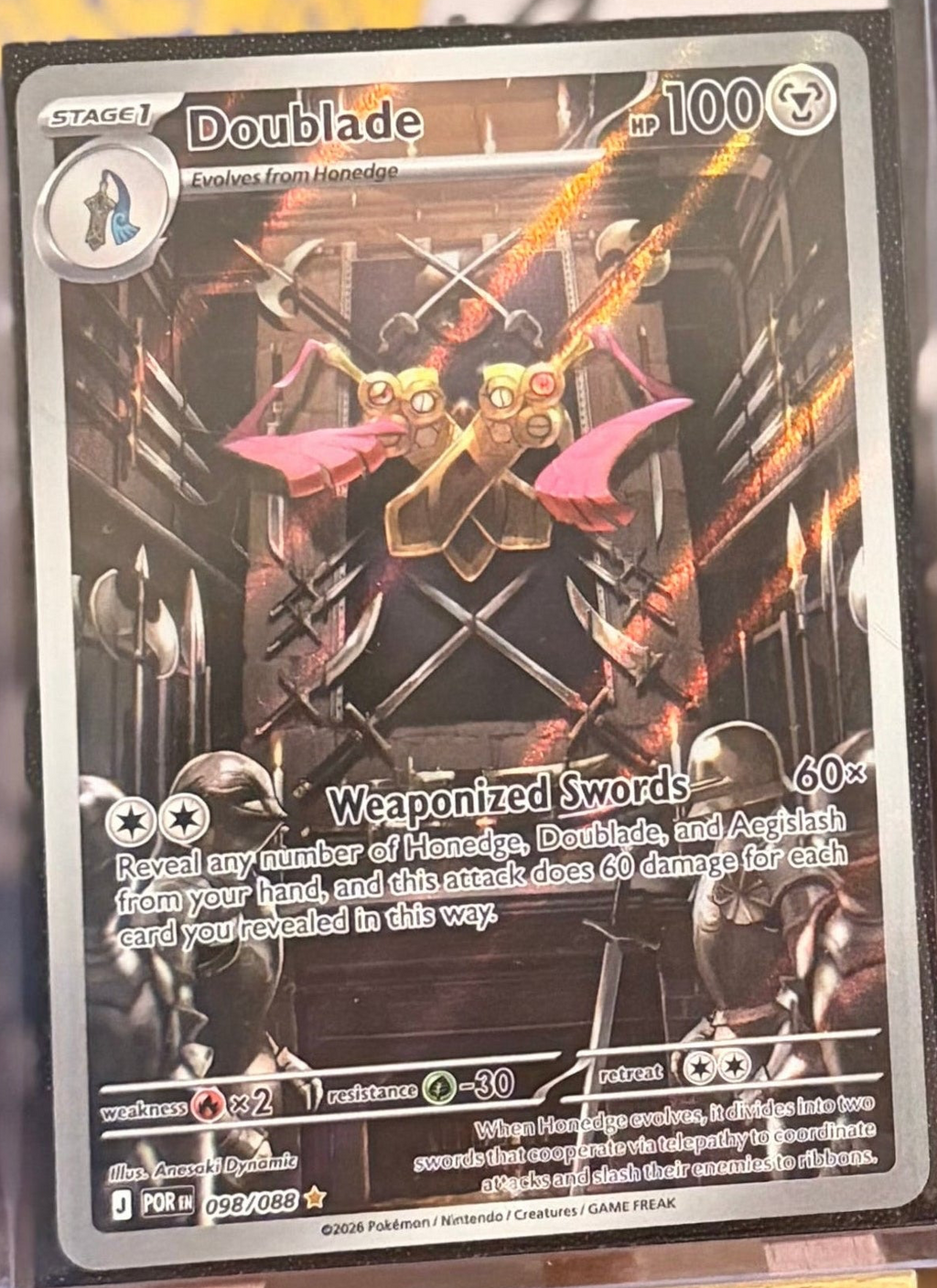 Doublade 098/088 Illustration Rare - Perfect Order (ME03)